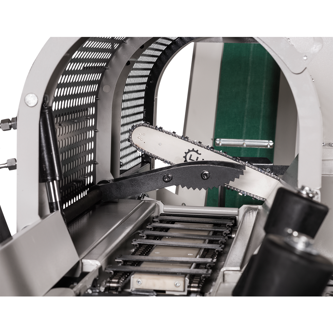 LUMAG SSA400GH-PRO/S | Benzin-Sägespaltmaschine mit Förderband & Zuführförderband – Bild 2